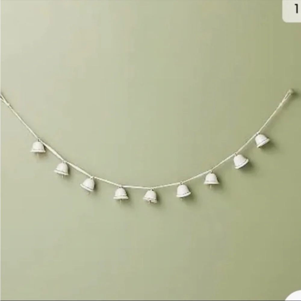 Ceramic Christmas Bell Garland - Hearth & Hand with Magnolia
